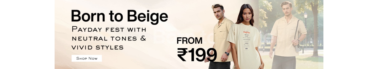 Beige Starting from MRP 199